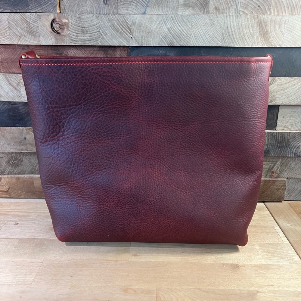 KMM Red Kodiak mini tote crossbody, new.